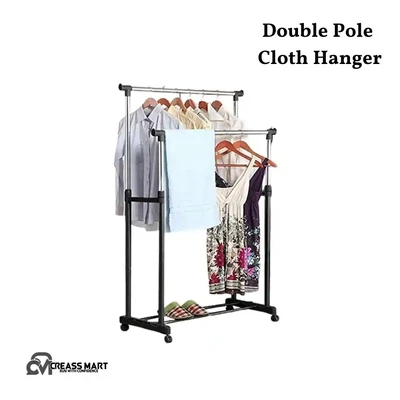 Double Pole Cloth Hanger