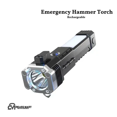 Rechargeable Emergency Hammer Torch