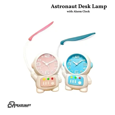Astronaut Desk Lamp with Alarm Clock