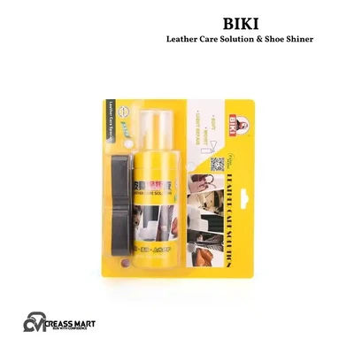 BIKI Leather Care Solution & Shoe Shiner