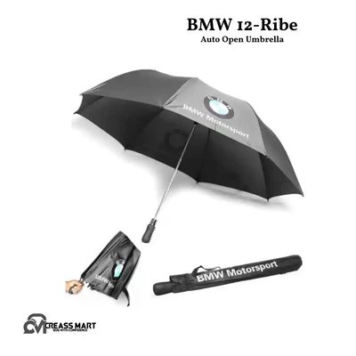 BMW 12-Ribe Auto Open Umbrella
