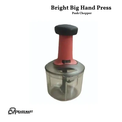 Bright Big Hand Press Push Chopper