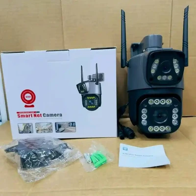 Sim Supported V380 Pro Dual Lens 4G Camera Plus