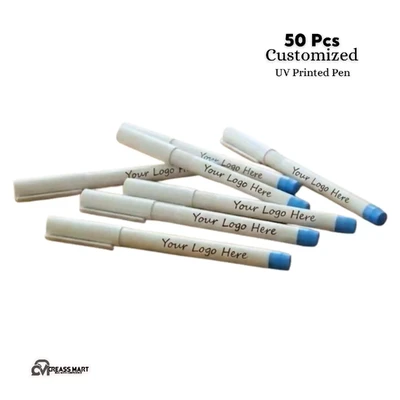 50 Pcs bundle Custom UV Printed Pen