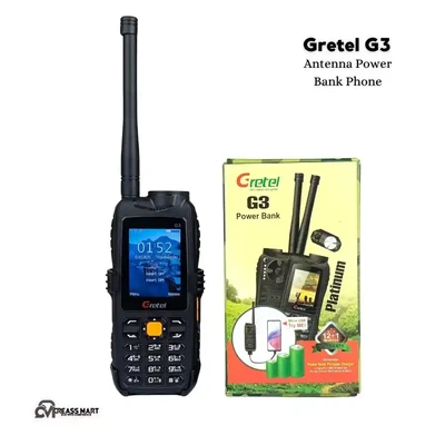 Gretel G3 Antenna Power Bank Phone
