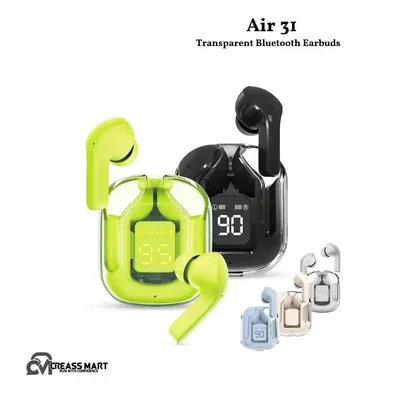 Air 31 Transparent Bluetooth Earbuds