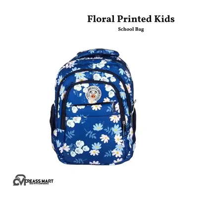 Floral Printed Kids School Bag