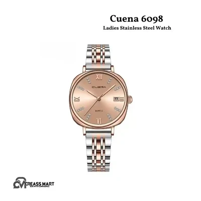 Cuena 6098 Ladies Stainless Steel Watch