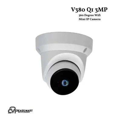 V380 Q1 3MP 360 Degree Wifi Mini IP Camera