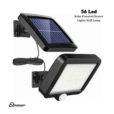56 Led Solar Powered Sensor Lights Wall Lamp