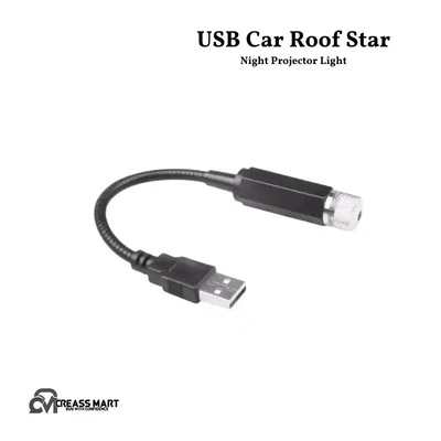 USB Car Roof Star Night Projector Light