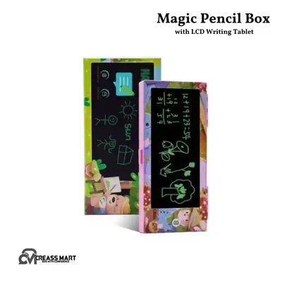Magic Pencil Box with LCD Writing Tablet