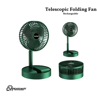 Rechargeable Telescopic Folding Fan